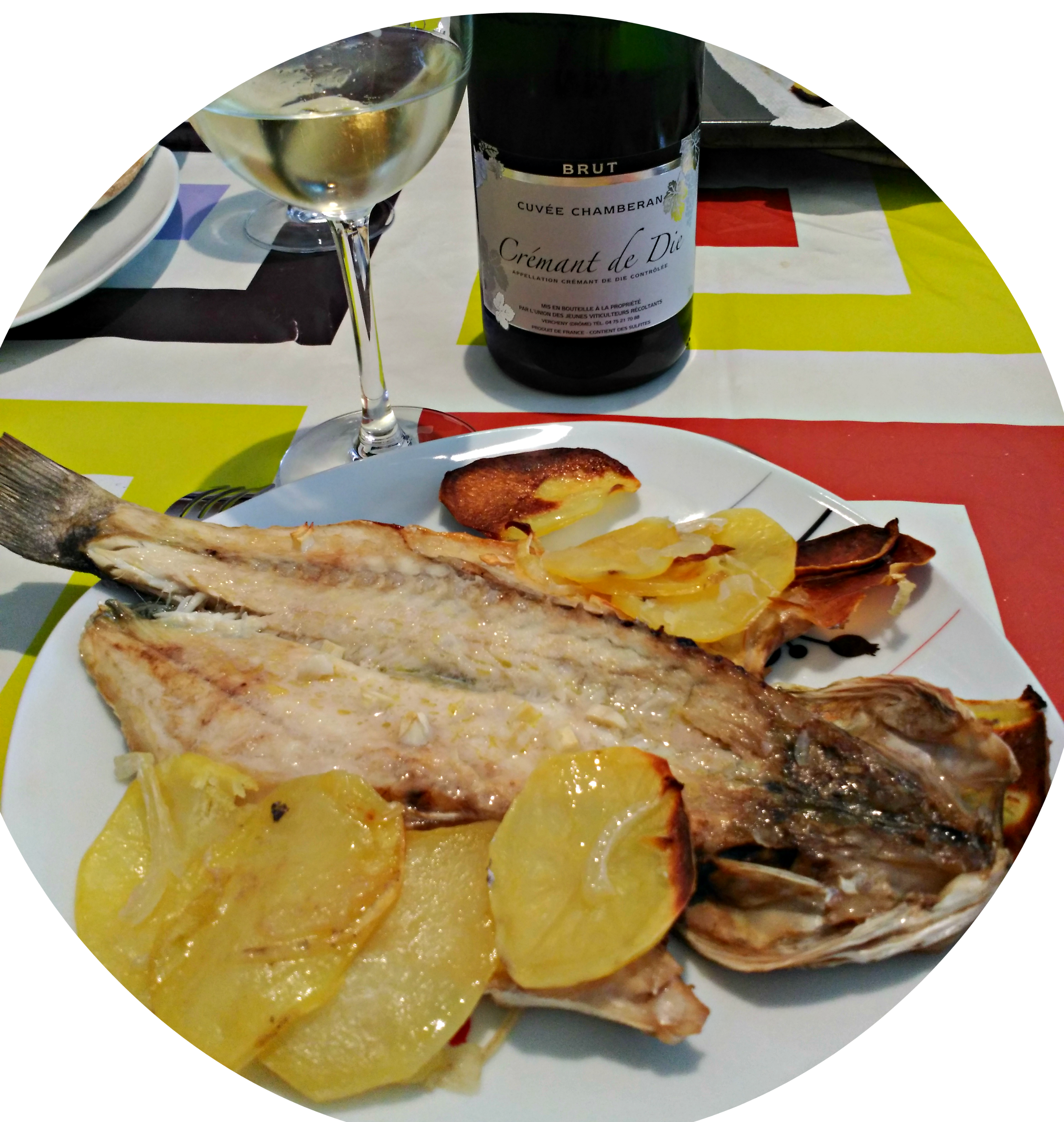 Poisson d’avril: accord met et vin